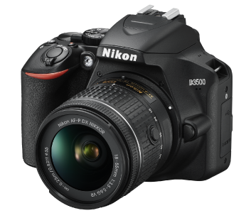 NIKON D3400 DSLR Camera Body with Single Lens: AF-P DX NIKKOR 18-55 mm
