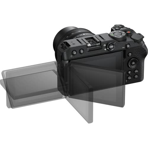 Nikon Z30 Kit with Z Dx 18-140Mm Lens,64Gb Uhs-I Sd Card,Bag,&Mh-32-Creator-Ready Digital Camera,Black