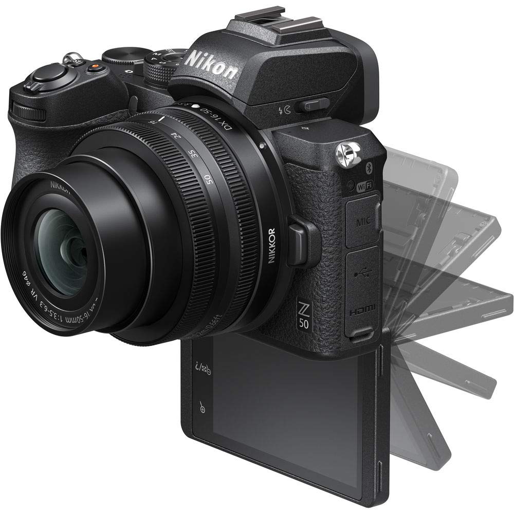 Nikon Z50 + Z DX 16-50mm + Z DX 50-250mm Mirrorless Camera Kit