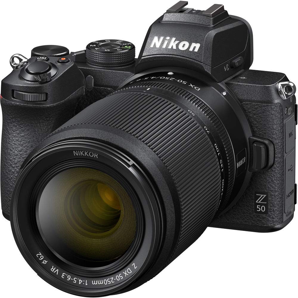 Nikon Z50 + Z DX 16-50mm + Z DX 50-250mm Mirrorless Camera Kit