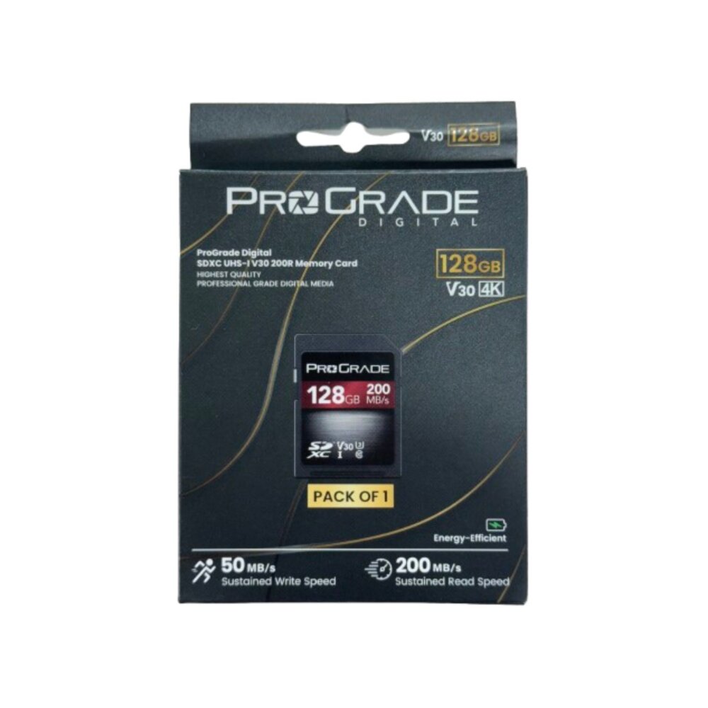 ProGrade 128GB SDXC V30 UHS-I Memory Card