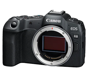 Canon EOS R8 with 24-105 STM Combo Kit Free Battery LP-E17 & Free AV PRO 128gb V90 SD Card