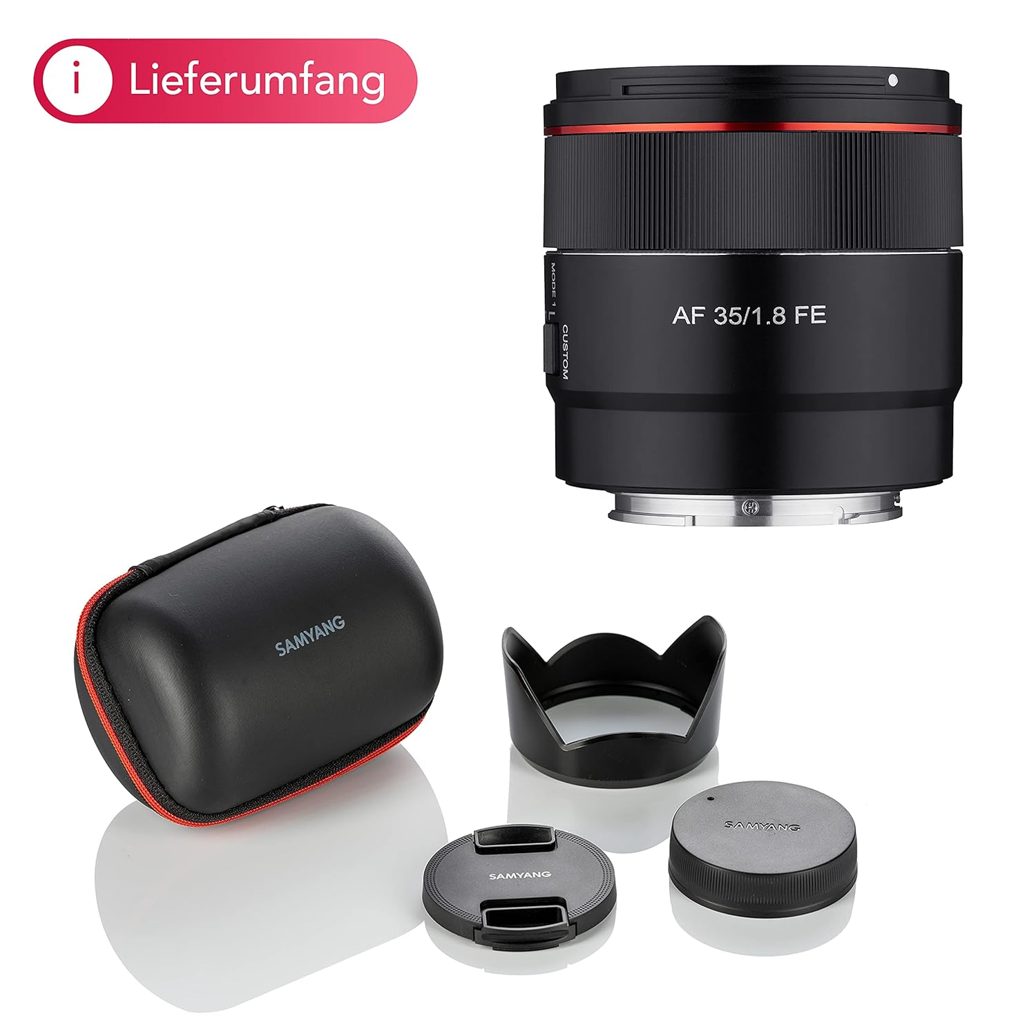 Samyang AF 35mm F1.8 Sony FE Auto Focus Lens (Black)
