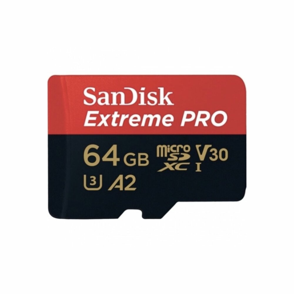 SanDisk 64GB MicroSD Ext Pro Memory Card (200mb/s)