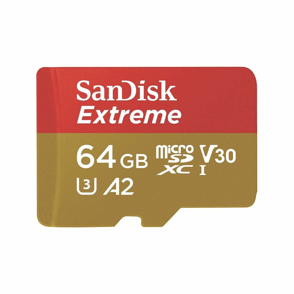 SanDisk 64GB MicroSD Extreme Memory Card (160mbs)