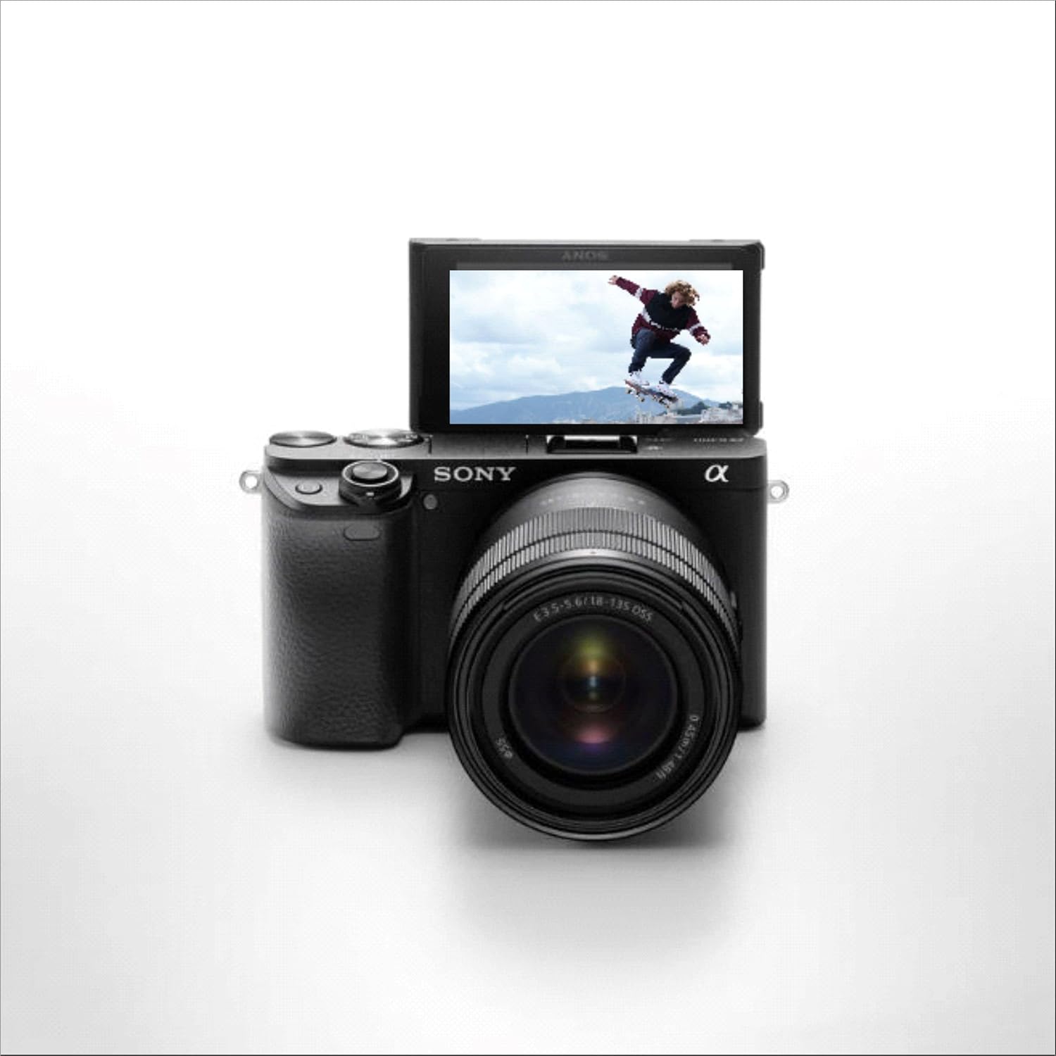 Sony Alpha ILCE-6400M 24.2MP Mirrorless Digital SLR Camera (Black) with 18-135mm Zoom Lens