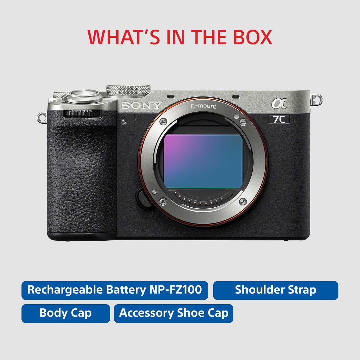 Sony Alpha ILCE-7CM2 Full-Frame Interchangeable-Lens Mirrorless vlog Camera (Body Only)