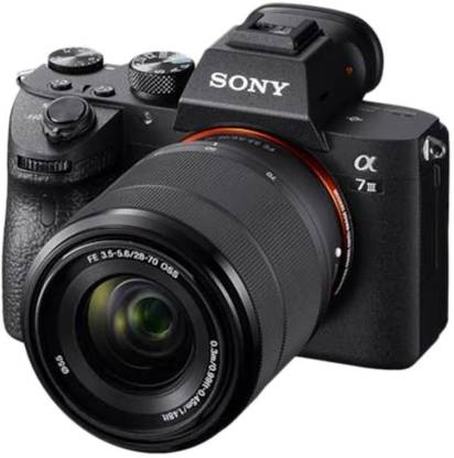 Sony Alpha ILCE-7M3K Full-Frame 24.2MP Mirrorless Digital SLR Camera with 28-70mm Zoom Lens