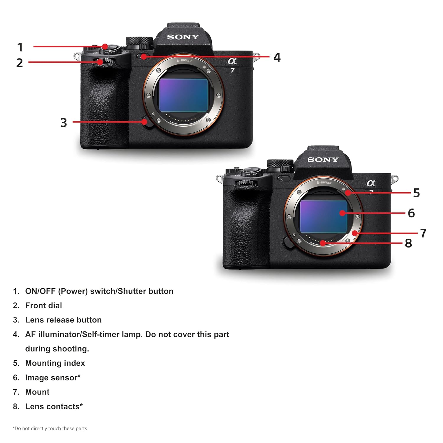 Sony Alpha ILCE-7M4 Full-Frame Hybrid Camera 33MP Interchangeable-Lens Mirrorless Camera Body