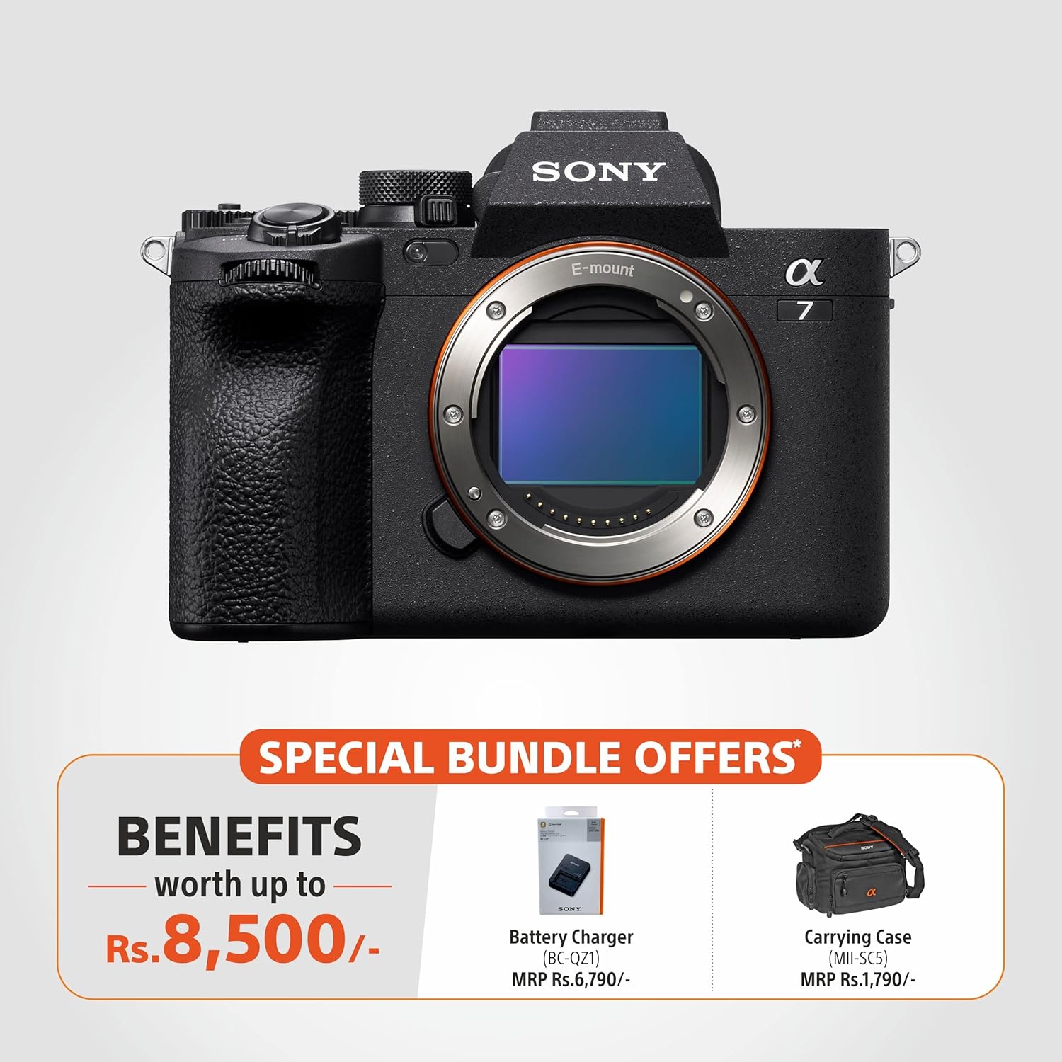 Sony Alpha ILCE-7M4 Full-Frame Hybrid Camera 33MP Interchangeable-Lens Mirrorless Camera Body