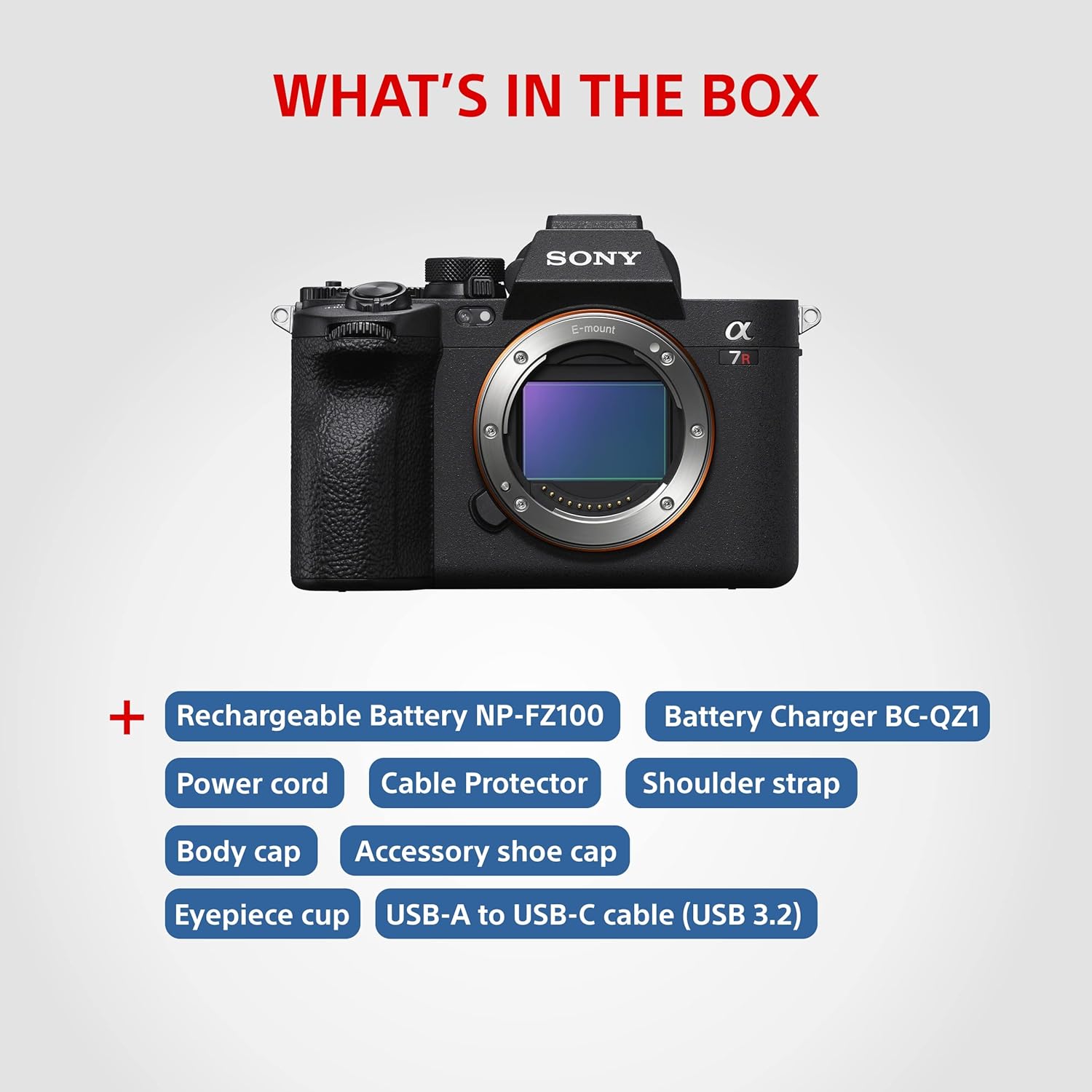 Sony Alpha ILCE-7RM5 Full-Frame High Resolution 61 MP Camera