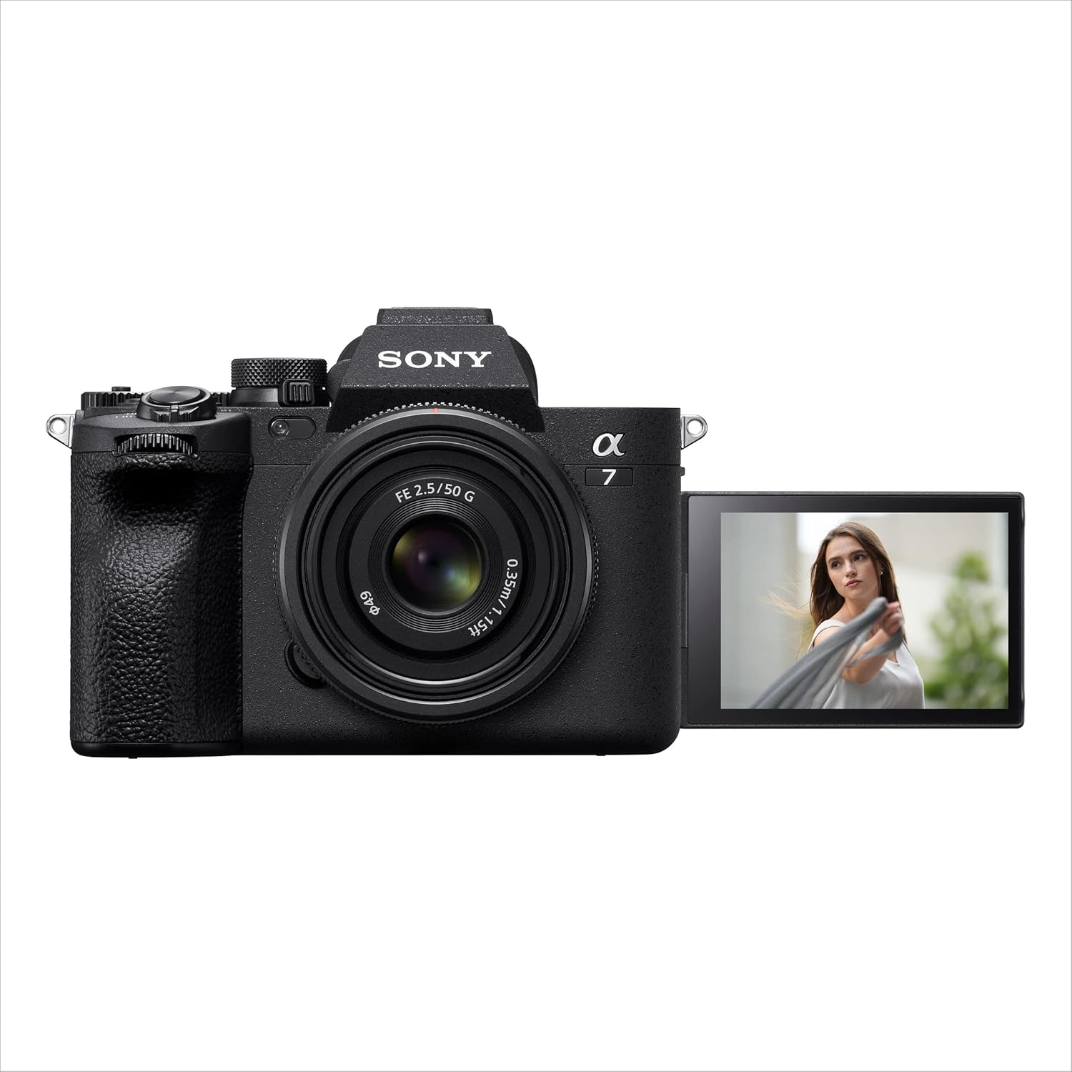 Sony Alpha ILCE-7M4K Full-Frame Hybrid Camera 33MP Interchangeable-Lens Mirrorless Camera with 28-70mm Digital Zoom Lens