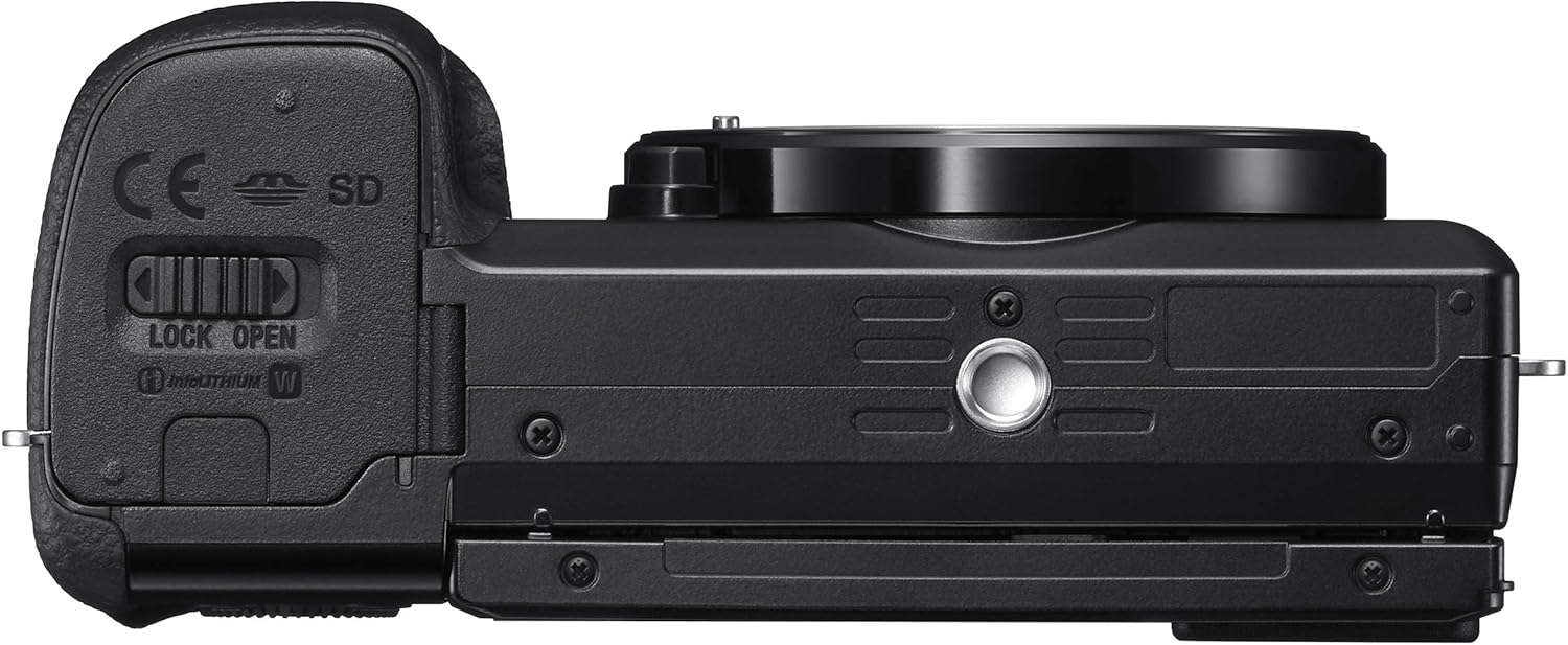 Sony Alpha ILCE 6100L 24.2 MP Mirrorless Digital SLR Camera with 16-50 mm Power Zoom Lens