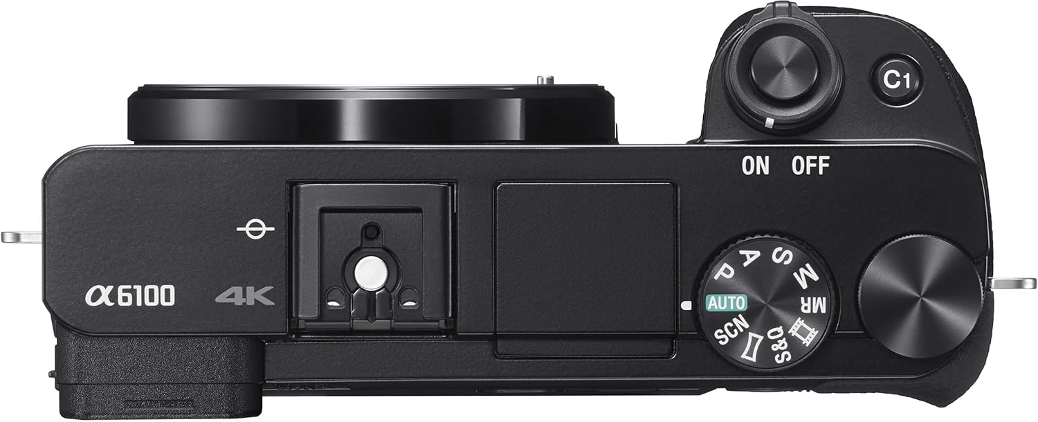 Sony Alpha ILCE 6100 24.2 MP Mirrorless Digital SLR Camera Body only