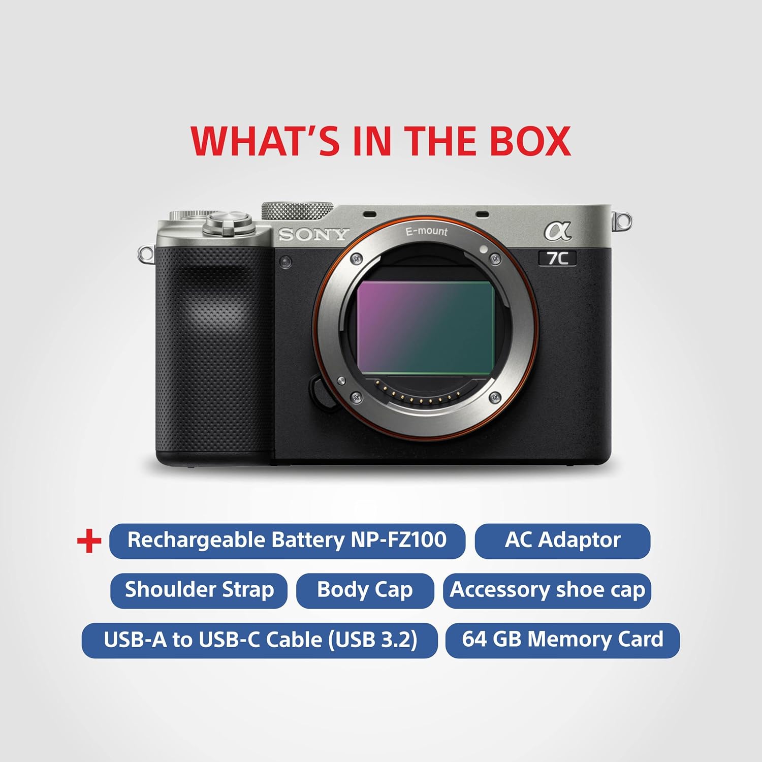 Sony Alpha Ilce-7C Compact Full Frame 64 GB Camera