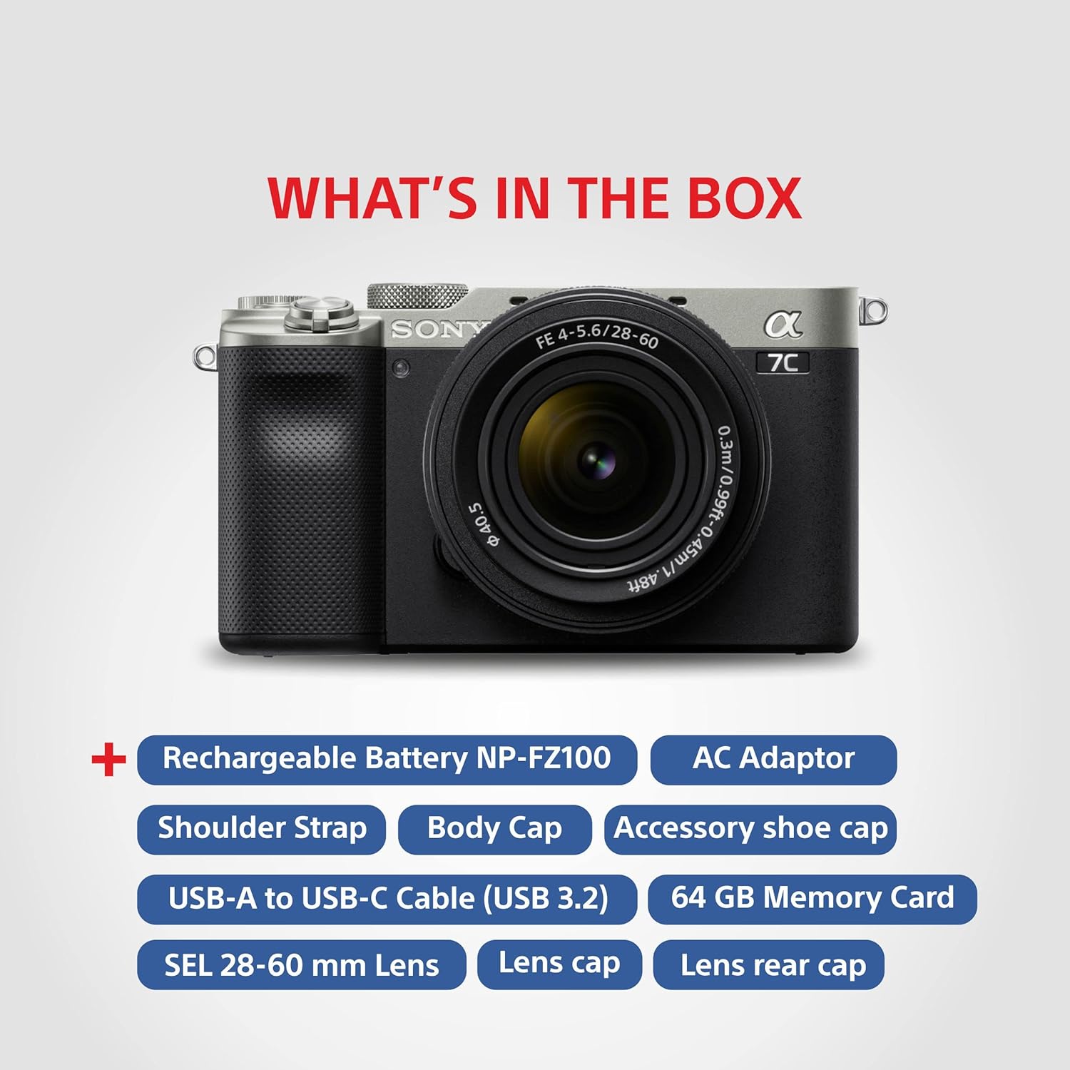 Sony Alpha Ilce-7Cl with 28-60Mm Zoom Lens