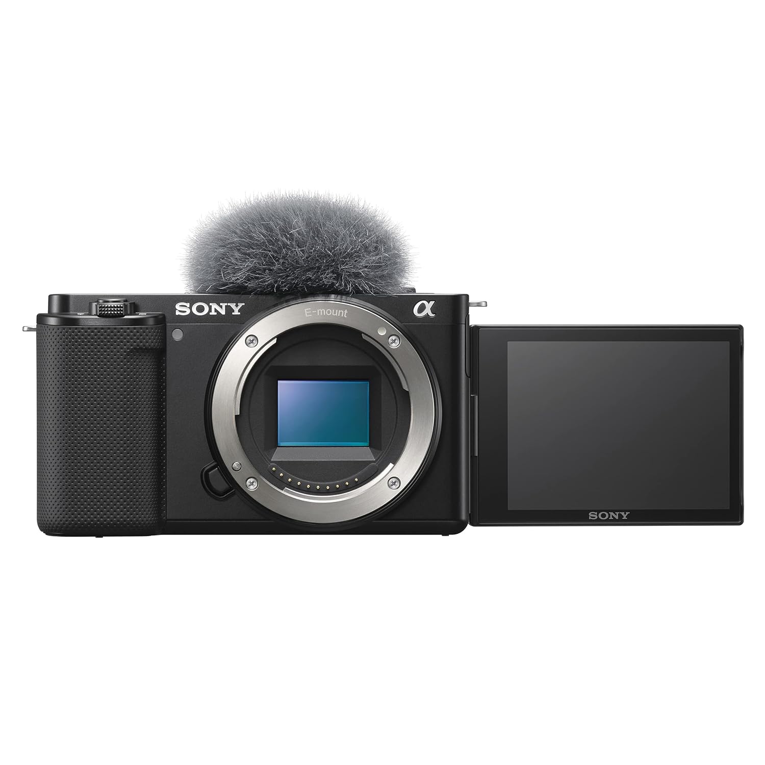 Sony Alpha ZV-E10 24.2 Mega Pixel Interchangeable-Lens Mirrorless vlog Camera, Made for Creators(Body Only)