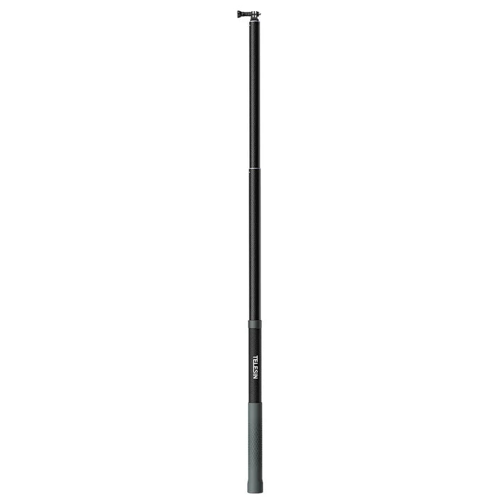The 3rd generation 3.0 meter eccentric tube carbon fiber selfie stick with rubber handle