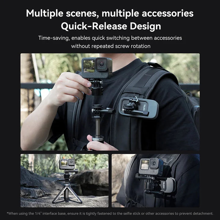 Quick release adapter set
