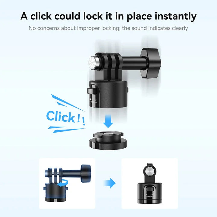 Quick release adapter set