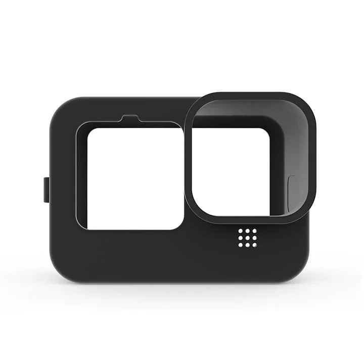 Protective silicone case with lanyard strap for GoPro Hero 12 11 10 9