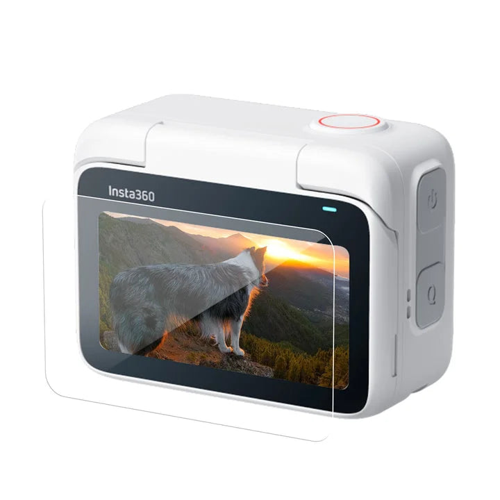 Tempered glass film for Insta360 GO 3 lens film x1 screen film x1
