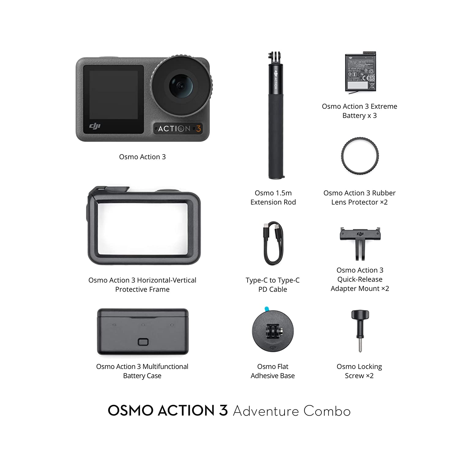 DJI Osmo Action 3 Standard Combo