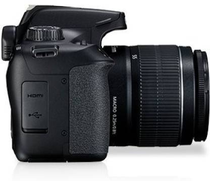 Canon EOS 3000D 18MP Digital SLR Camera (Black) with 18-55mm is II Lens