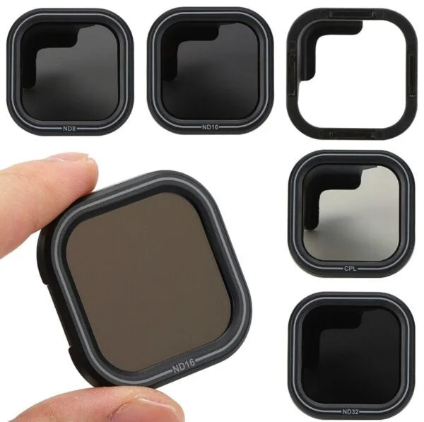 CPL ND8 ND16 ND32 4 pieces lens filter sets for GoPro Hero 8 Black