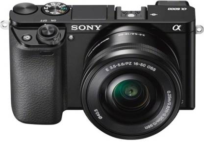 Sony Alpha ILCE 6000L 24.3 MP Mirrorless Digital SLR Camera with 16-50 mm